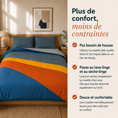 Dreamwave - Artic Drift - La couette sans housse | housse fixe | lavable