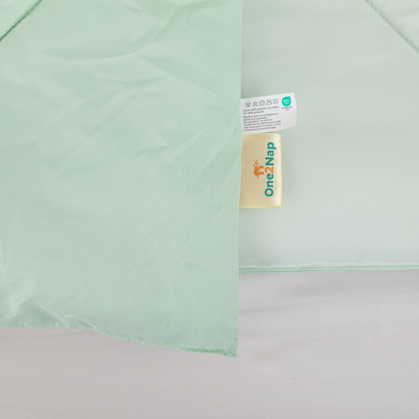 Sommarvino - Nordic Seafoam - Het hoesloos dekbed zonder overtrek |vaste hoes |wasbaar