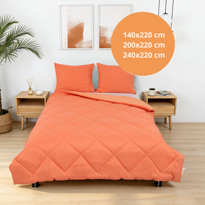 Sommarvino - Nordic Clay - Het hoesloos dekbed zonder overtrek |vaste hoes |wasbaar