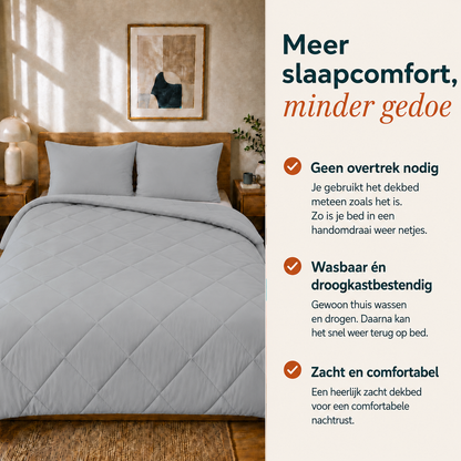Sommarvino - Fjord Sky - Waschbare Bettdecke ohne Bezug