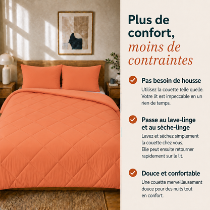 Sommarvino - Nordic Clay - La couette sans housse de couette | housse fixe | lavable