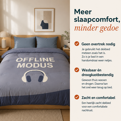 Take-it-Lazy - The Digital Detoxer - Wasbaar hoesloos dekbed