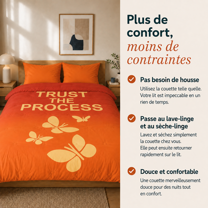 Take-it-Lazy - The Optimist - La couette sans housse de couette | housse fixe | lavable