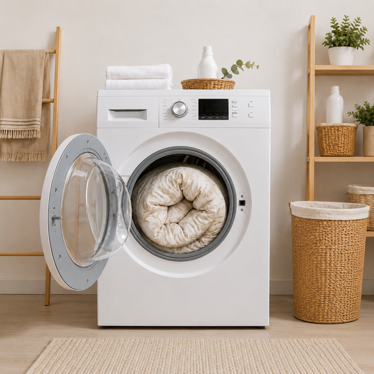 Dekbed wasbaar in de wasmachine