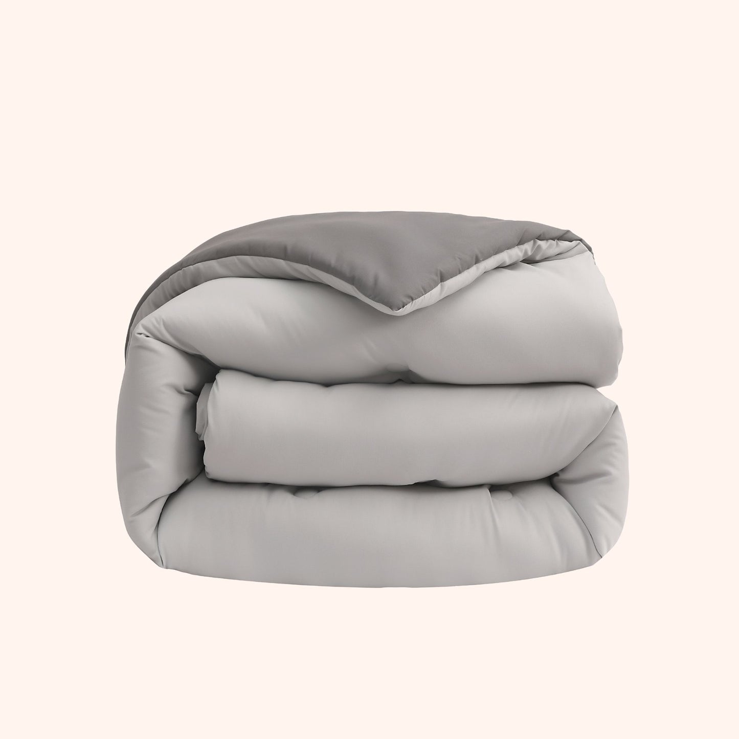 Nørd Stone Grey - Het hoesloos dekbed zonder overtrek |vaste hoes |wasbaar