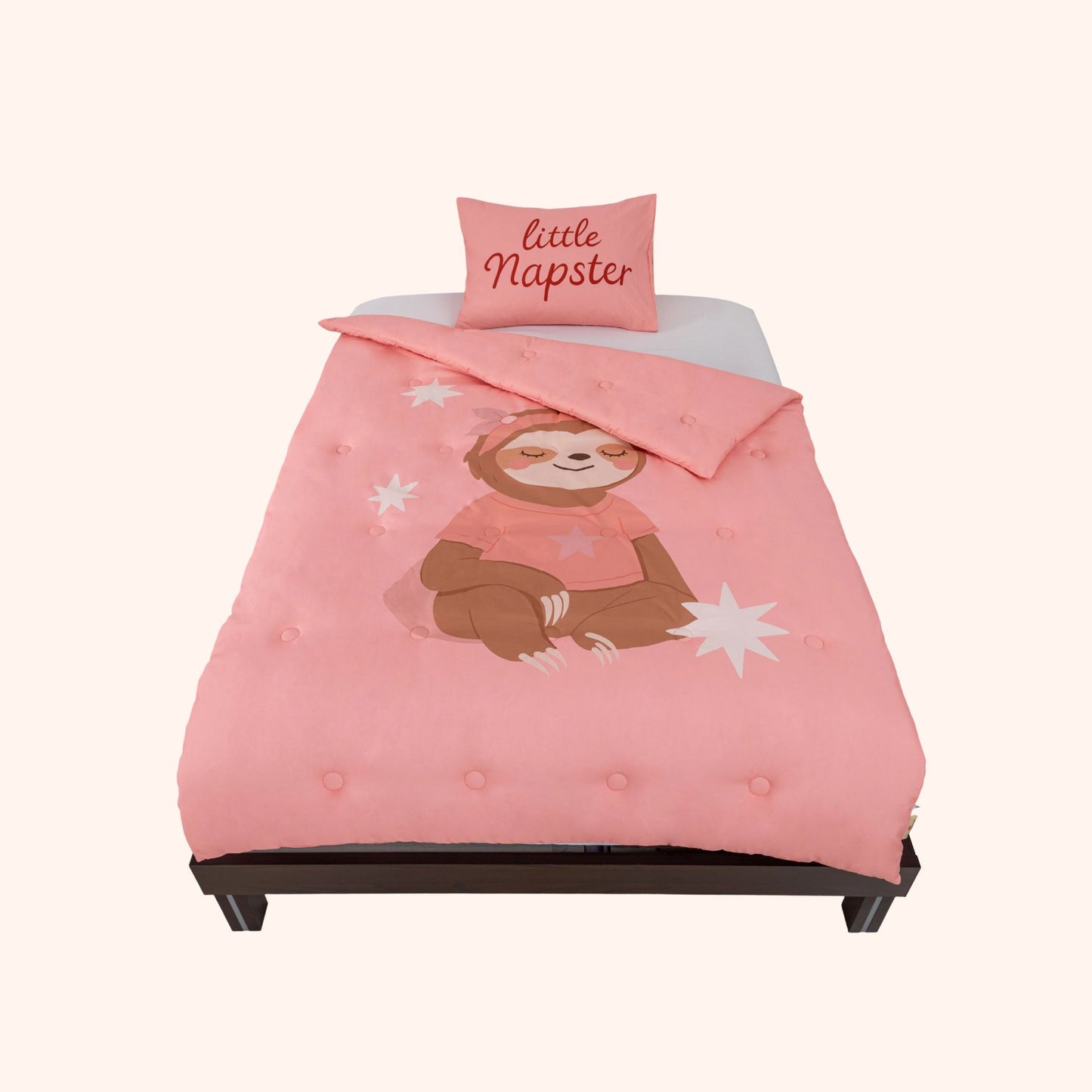 Snork Lazy Days - Het hoesloos dekbed zonder overtrek voor de kids  |vaste hoes |wasbaar